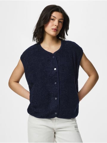 Pieces Weste in Maritime Blue1