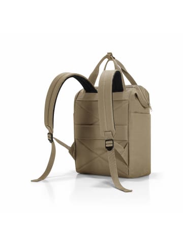 Reisenthel travelling allrounder R - Rucksack 40 cm in rhombus olive