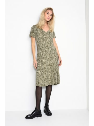 Kaffe Kleid KAmolly Regular fit in Grape Leaf / Tapioca Flower