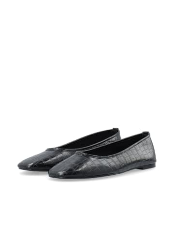 Bianco Ballerinas in BlackCroco