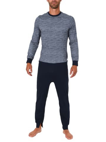 NORMANN Pflegeoverall langarm für Reißverschluss an Rücken - 47514 in navy