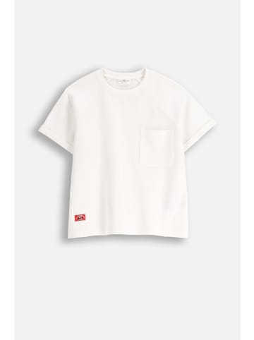 Coccodrillo T-Shirt mit kurzem Ärmel in ecru