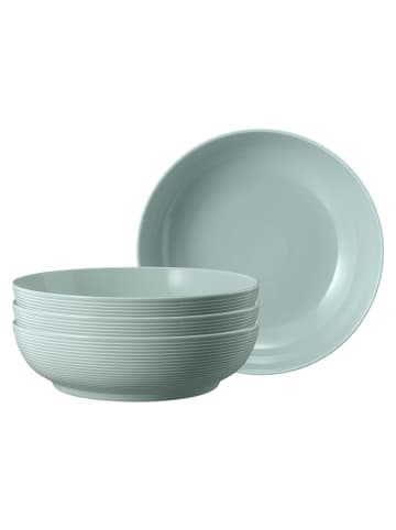 Seltmann Weiden 4er Set Foodbowls Beat Color Glaze in ø 25,5 cm in Arktisblau