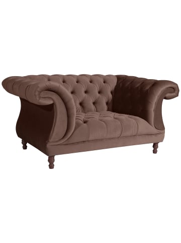58 aufm Kessel CHESTERFIELD Sessel Kaylin Samtvelours braun