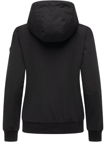 ragwear Kapuzenjacke Oggie in Black