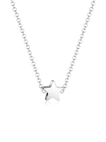 Elli Halskette 925 Sterling Silber Sterne, Astro in Silber