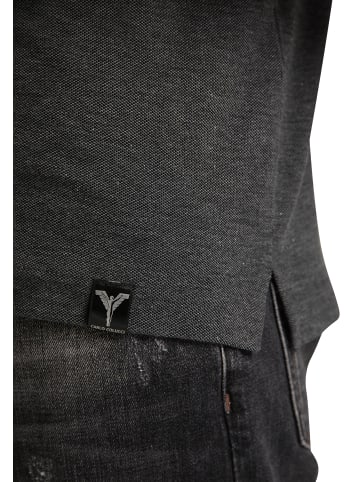 Carlo Colucci Poloshirt Colanera in Schwarz