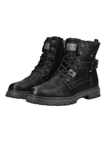 Tom Tailor Stiefelette in Schwarz