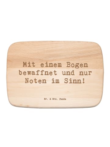 Mr. & Mrs. Panda Holzschneidebrett Spruch ViolonZeichenllo Magie mit ... in Transparent