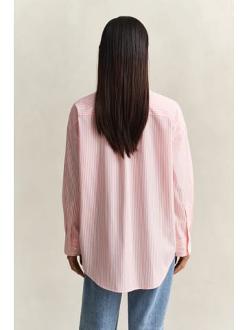 Gant Bluse in rosa weiß