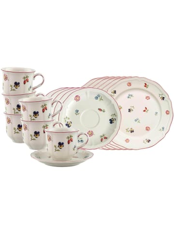 Villeroy & Boch 18er Set Kaffeeservice Petite Fleur in bunt