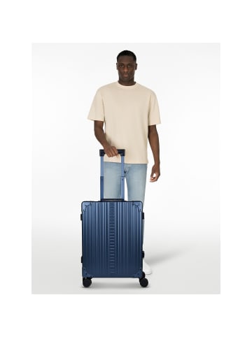 Aleon Traveler Domestic 4-Rollen Kabinentrolley Aluminium 55 cm sapphire 1