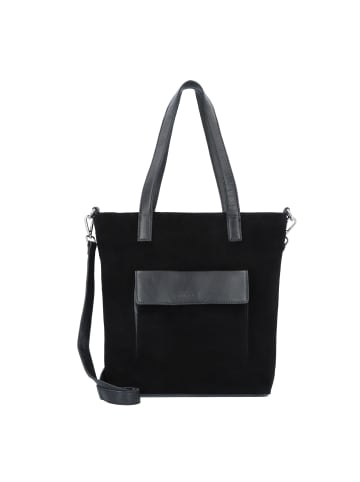 Cowboysbag Colwood Shopper Tasche Leder 35 cm in black-black