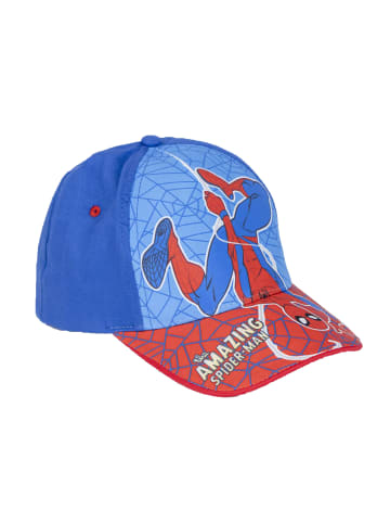 Spiderman Cap Kappe Sommer in Blau