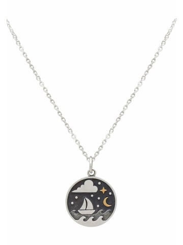 Gemshine Kette mit Anhänger SEE in silver coloured
