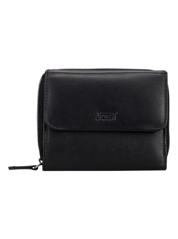 Jost Odense Geldbörse RFID Schutz Leder 12 cm black