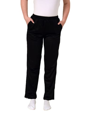 NORMANN Trainingshose Rehahose seitlicher Reißverschluß - 88937 in schwarz