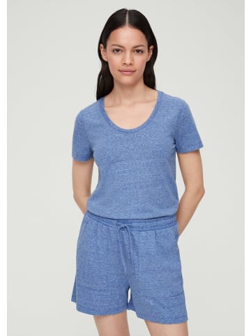 S. Oliver T-Shirt kurzarm in Blau