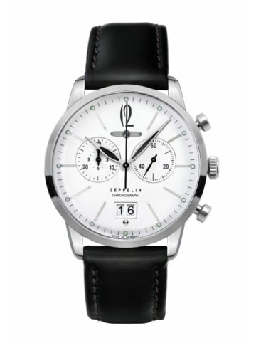 Zeppelin Chronograph für Herren in silber