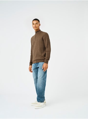 ONLY & SONS Strickpullover in Coffee Bean