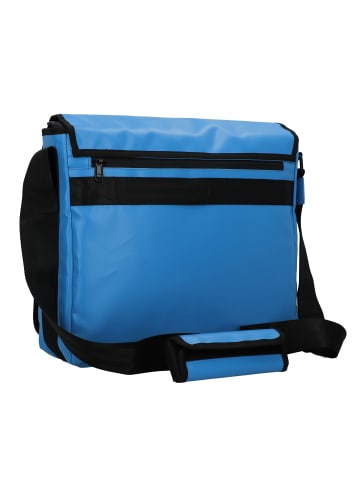 Greenburry Upcycled Tarpaulin Messenger 40 cm Laptopfach blue