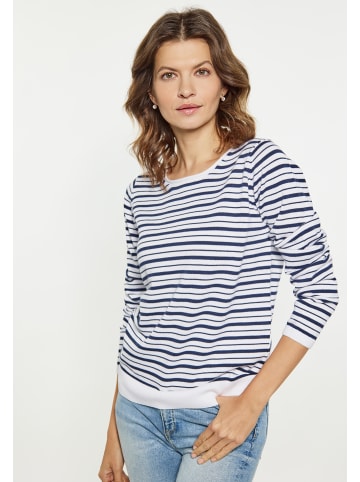 usha BLUE LABEL Pullover in WEISS MARINE