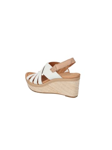 Clarks Keilsandaletten in white