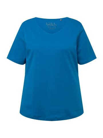 Ulla Popken Shirt in classic mittelblau