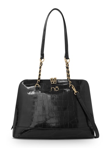 Nobo Bags Schultertasche Enveela in schwarz