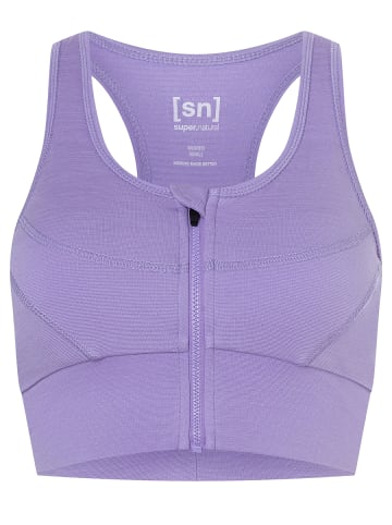 super.natural Merino Sport-Top in lila