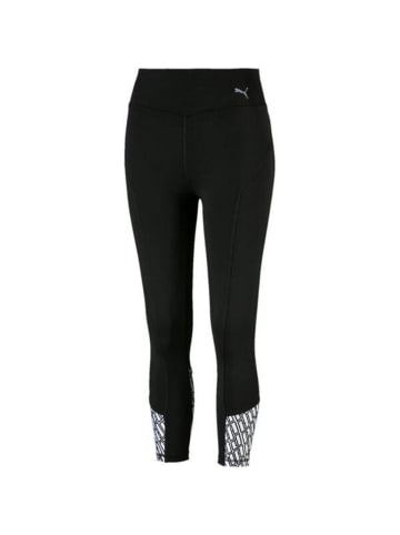 Puma Leggings 3/4 Tight Bold Graphic in Schwarz