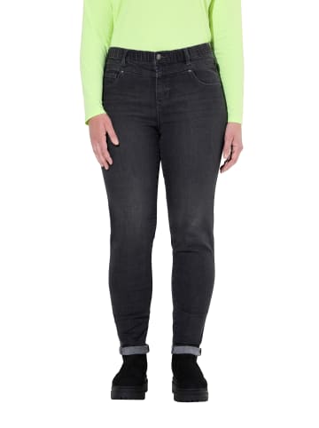 LAURASØN Jeans in dunkelgrau denim