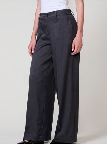 KOROSHI Weite Damenhose in grau
