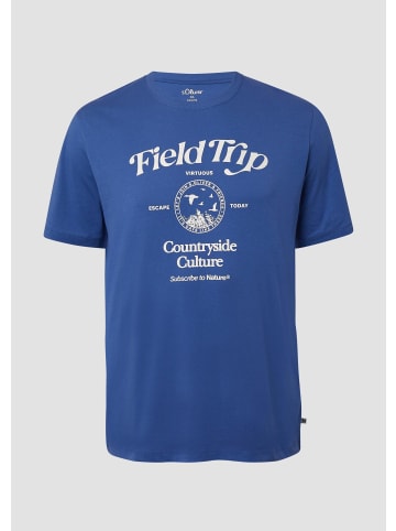 s.Oliver T-Shirt in 55D1_royalblau