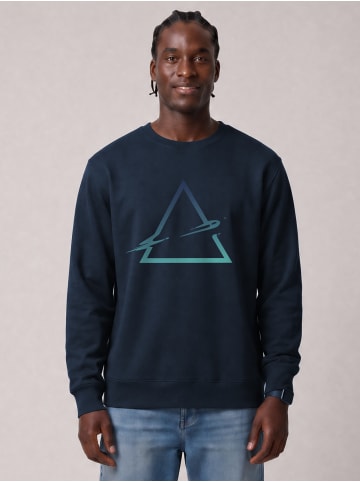 wat? Apparel Sweatshirt Triangle in Dunkelblau