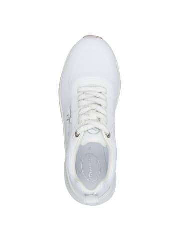 Tamaris WIDE FIT Sneaker in WHITE