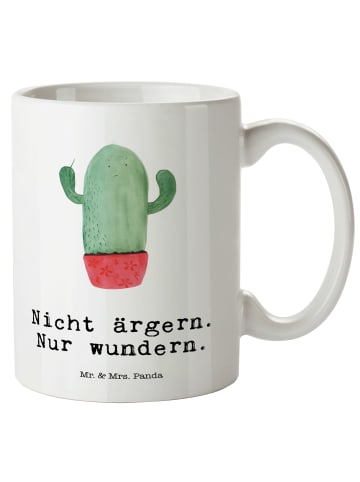 Mr. & Mrs. Panda Tasse Kaktus Wut mit Spruch in Weiß