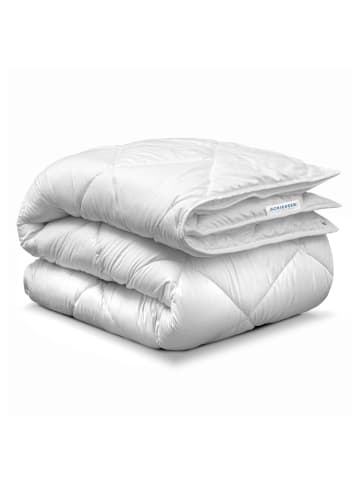 Schiesser 4-Jahreszeiten-Bettdecke Lykke in Weiß