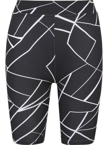 Urban Classics Cycling Short in geometric black+black
