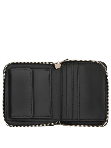 Guess Laurel II SLG Small Zip Around - Geldbörse 3cc 11 cm (bone logo) in coal logo