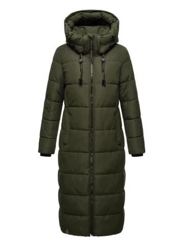 Marikoo Steppmantel Nadeshikoo XVI in Dark Olive