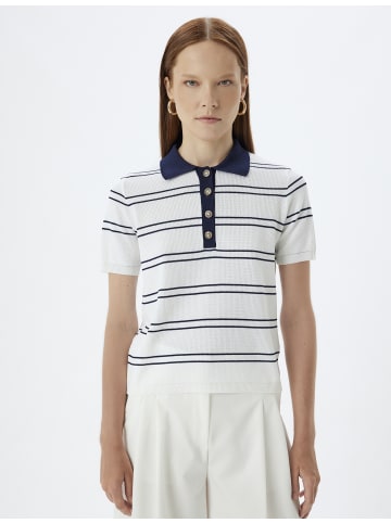 KOTON Sweater in Marineblau Gestreift