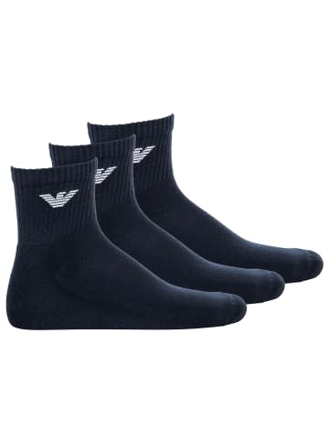 Emporio Armani Socken 3er Pack in Blau