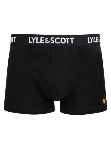 Lyle and Scott Boxershort 6er Pack in Schwarz
