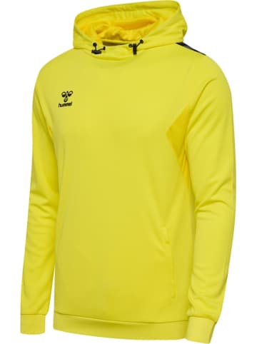 Hummel Hoodie "Hmlauthentic Pl Hoodie" in Gelb