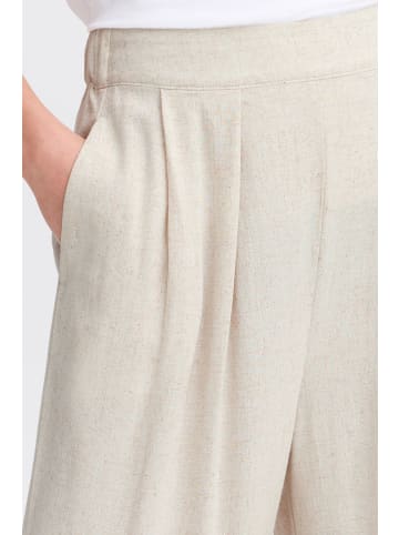 Fransa Casual Hose FRATEL Loose fit in Whisper White Melange