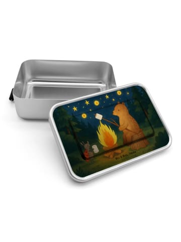 Mr. & Mrs. Panda Lunchbox Bär & Marienkäfer Lagerfeuer Design oh... in Weiß