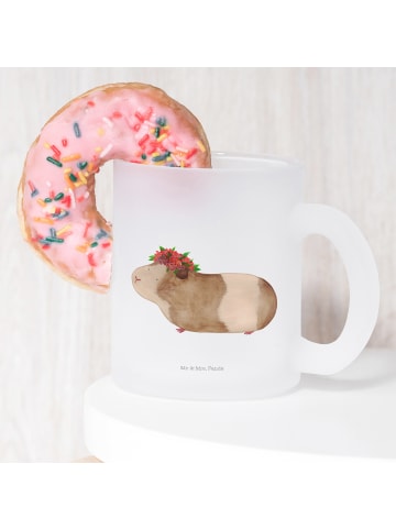 Mr. & Mrs. Panda Teeglas Meerschweinchen Weisheit ohne Spruch in Transparent