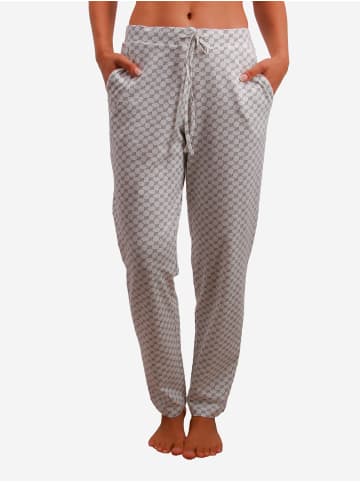JOOP! Pyjamahose Cosy in Offwhite