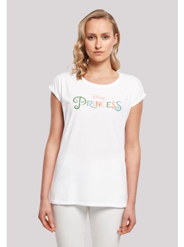 F4NT4STIC T-Shirt Disney Logo Prinzessin in weiß